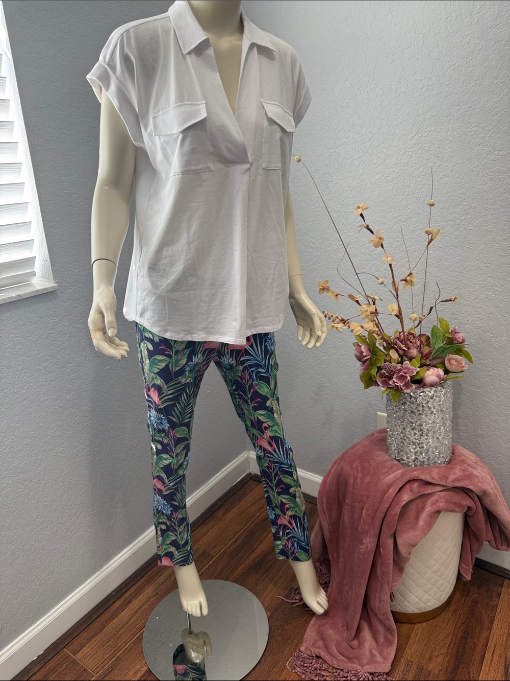 Masie Pants in Tropical Floral